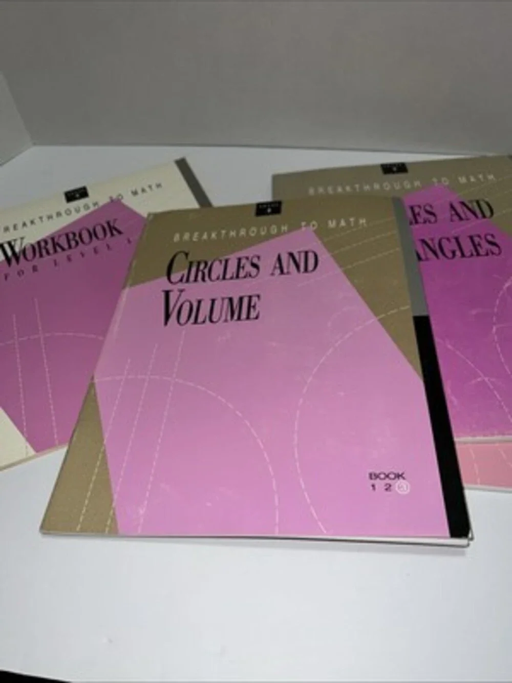 Breakthrough To Math Level 4 Set With Workbook (drawn On Back)